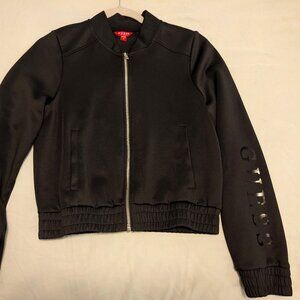 GUESS Los Angeles Black Scuba Bomber Jacket - Size Small